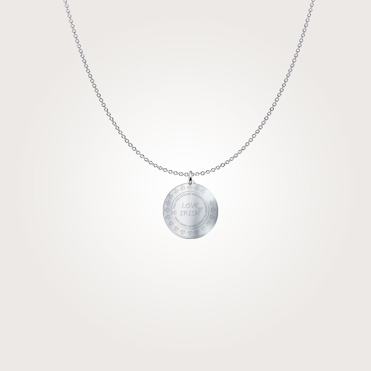 St Patrick's Love Irish Lucky Charm Necklace