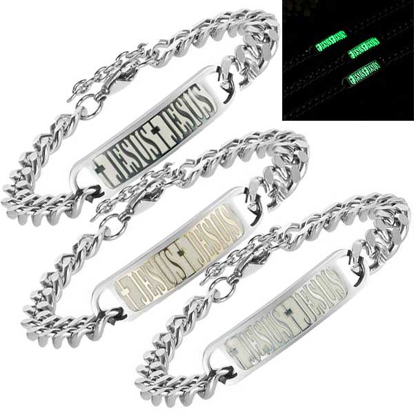 Glow In The Dark JESUS Bracelet