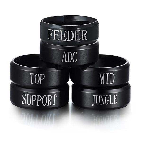 MOBA Role Rings