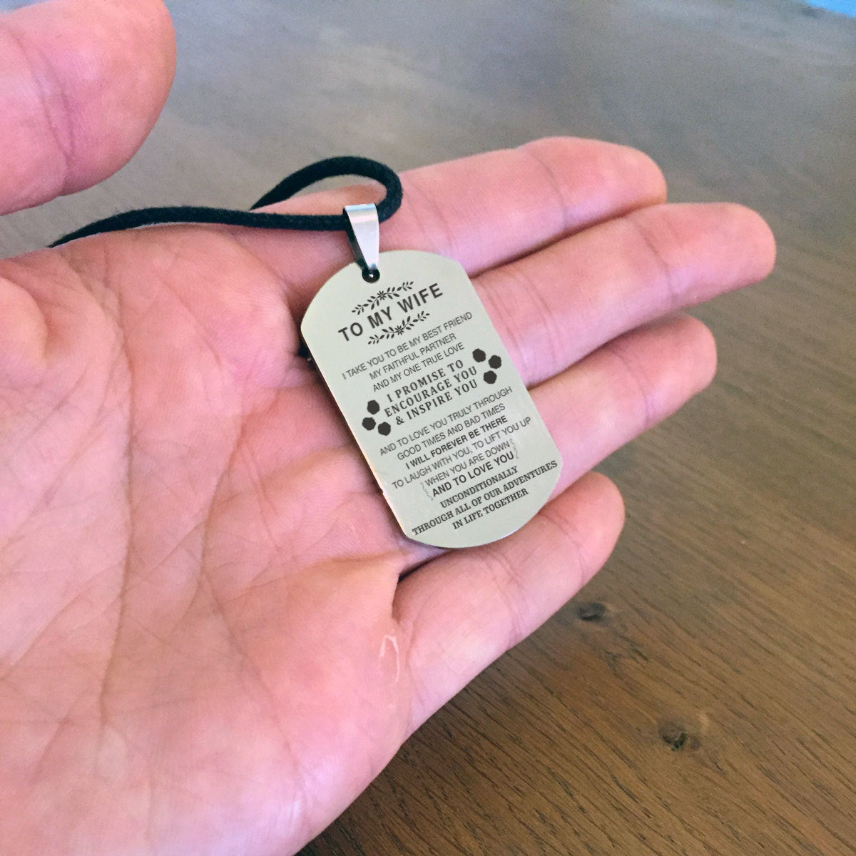 To My Wife Necklace