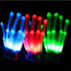 Glowing LED Rave Gloves