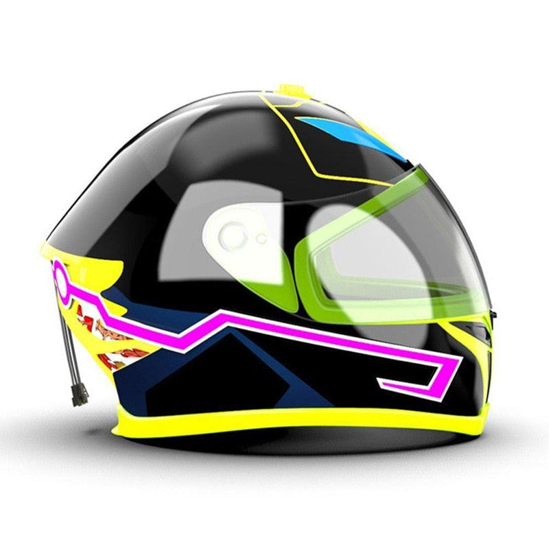 Motorcycle Helmet EL Light Strips