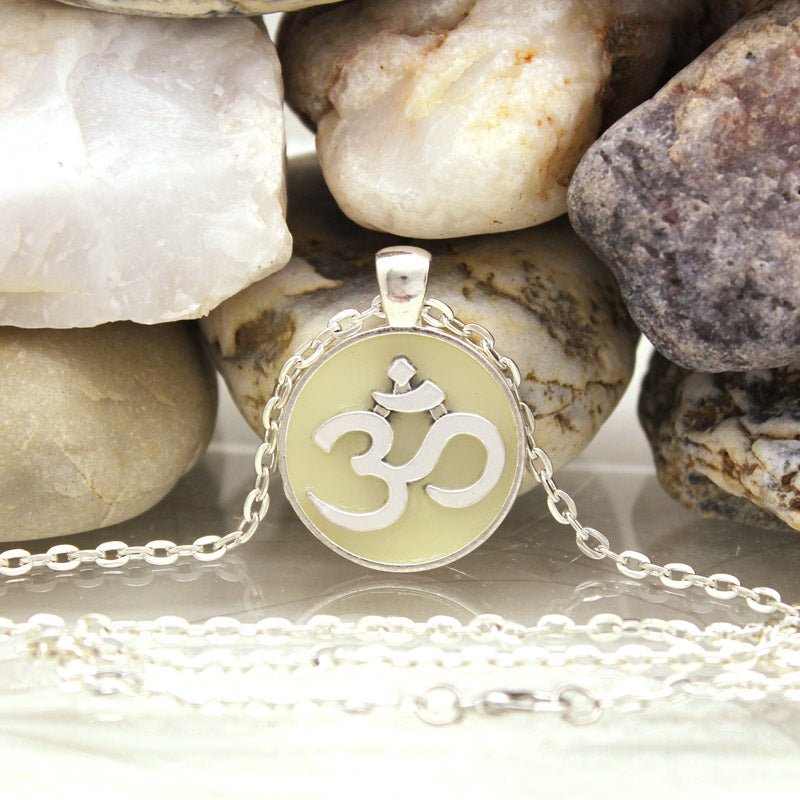 Glow In The Dark OM Necklace