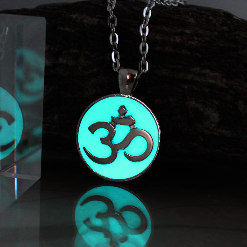 Glow In The Dark OM Necklace