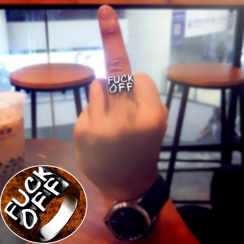 Fuck Off Ring