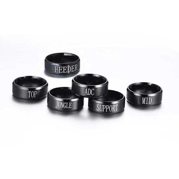 MOBA Role Rings