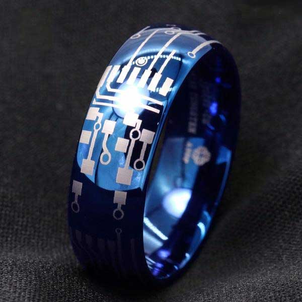 Tungsten Carbide Circuit Ring