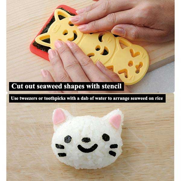 Kawaii Cat Sushi Rice Kit