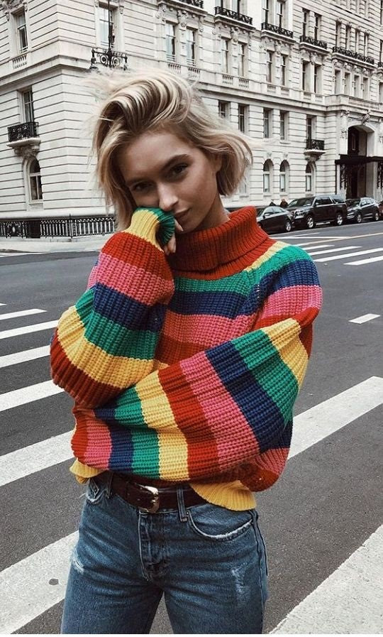 Rainbow Pride Sweater