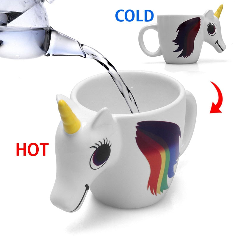 Rainbow Unicorn Color Changing Mug