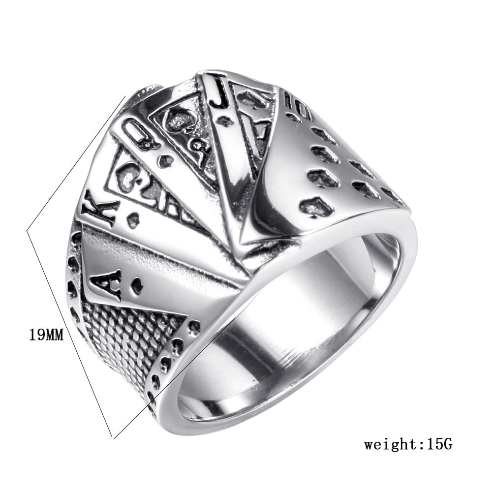 Royal Flush Ring