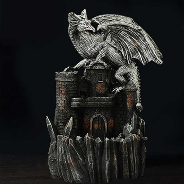 Dragon Castle Backflow Incense Burner