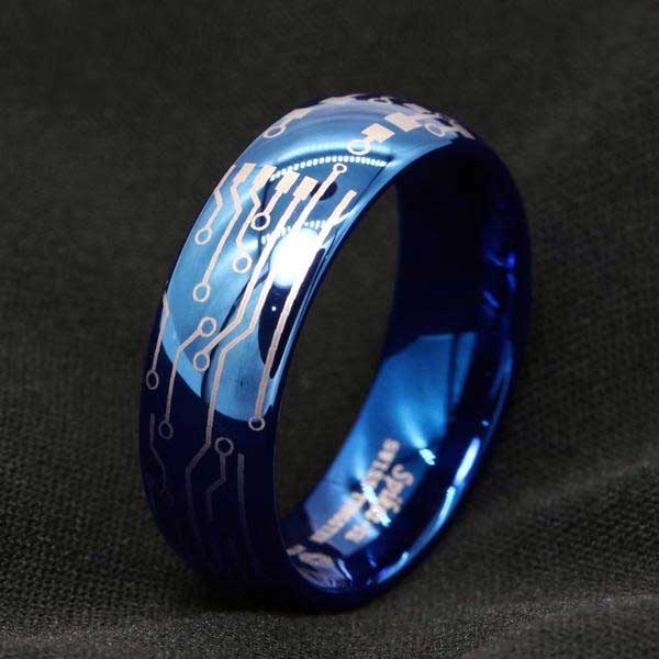 Tungsten Carbide Circuit Ring