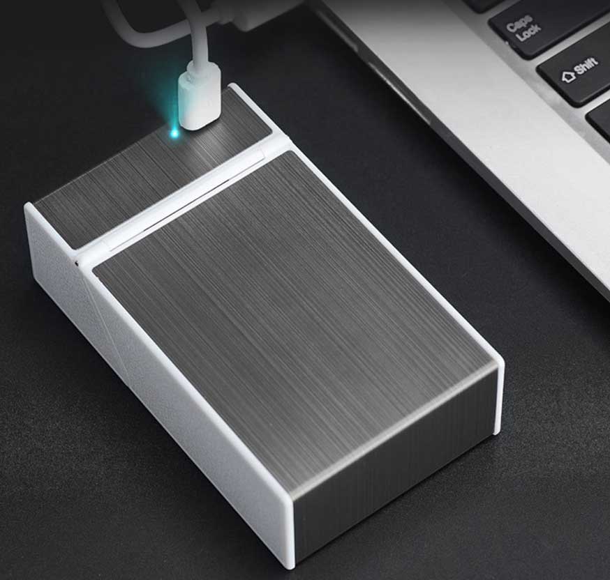 USB Cigarette Case & Lighter