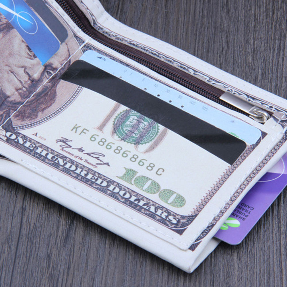 The Lucky C-Note US Dollar Leather Wallet