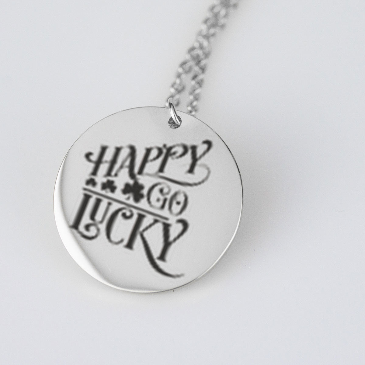 Happy Go Lucky 18K Gold Plated Necklace