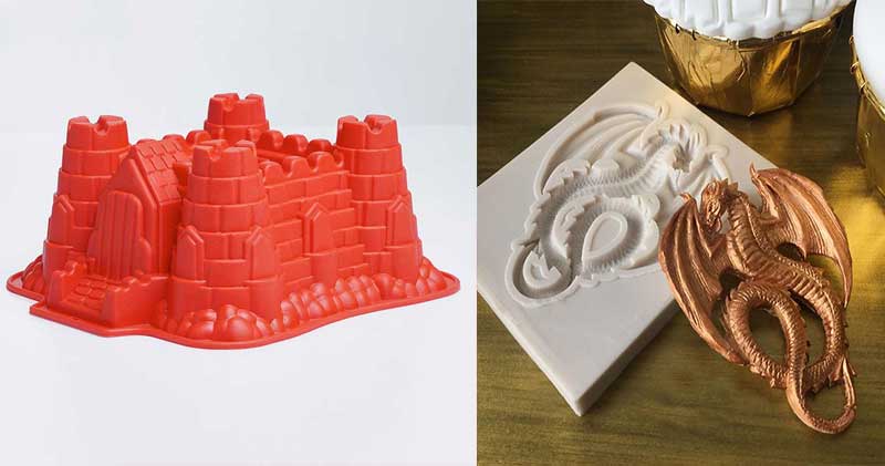 Castle Silicone Mold