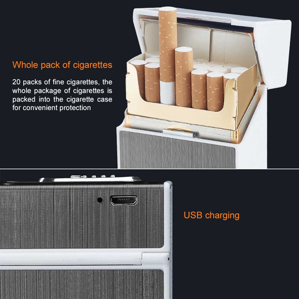 USB Cigarette Case & Lighter