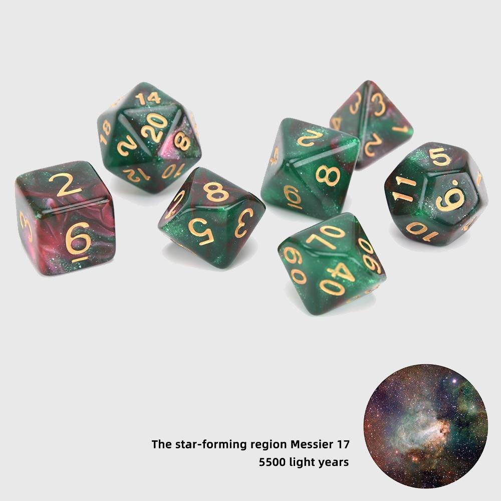 Nebula Space Dice Sets