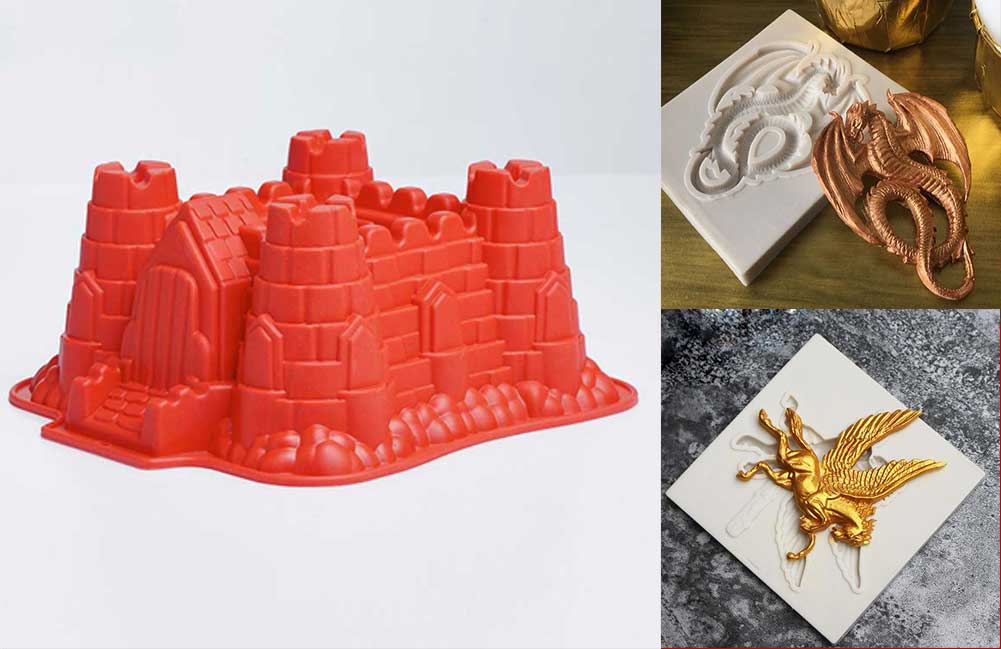 Castle Silicone Mold