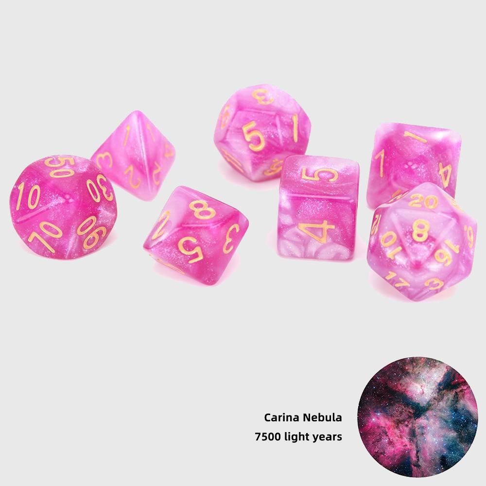 Nebula Space Dice Sets