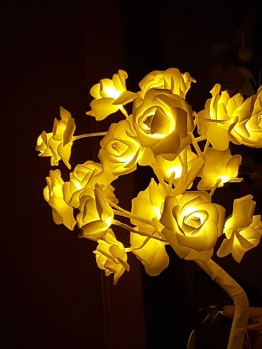 Rose Bush Lamp