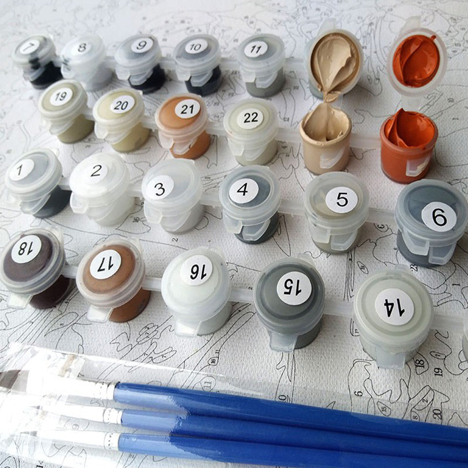 The Scream Paint By Numbers Painting Kit
