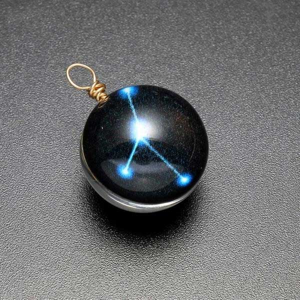 Glow In The Dark Zodiac Constellation Necklaces