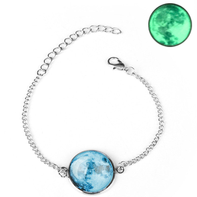 Glow In The Dark Moon Bracelet