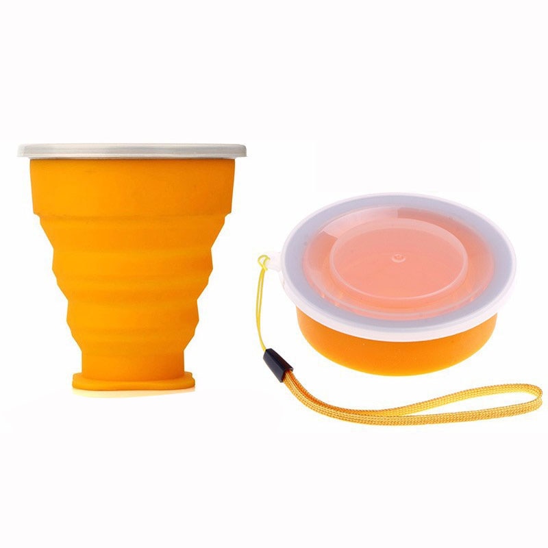 Collapsible Travel Silicone Cups
