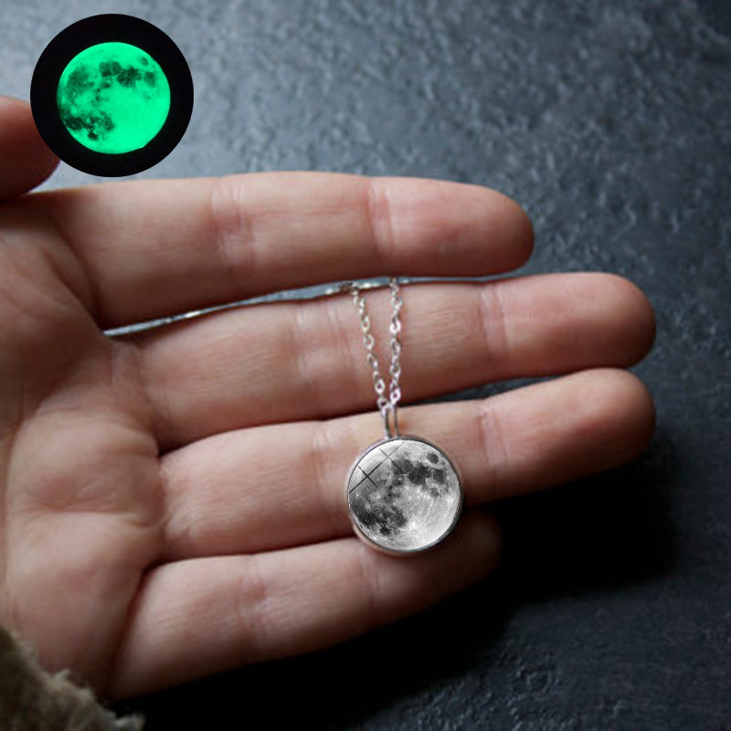 Glow In The Dark Lunar Necklace