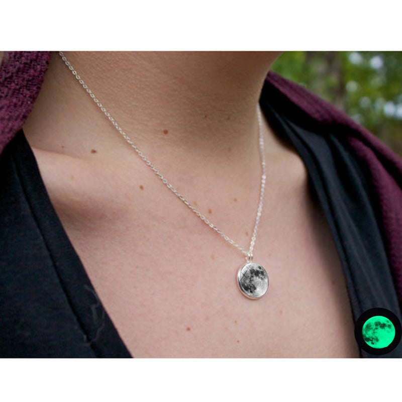 Glow In The Dark Lunar Necklace
