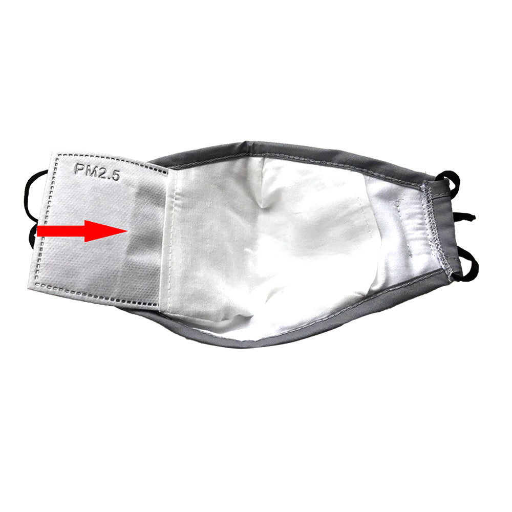 Valved Air Mask With Replaceable PM2.5 Filters For Children