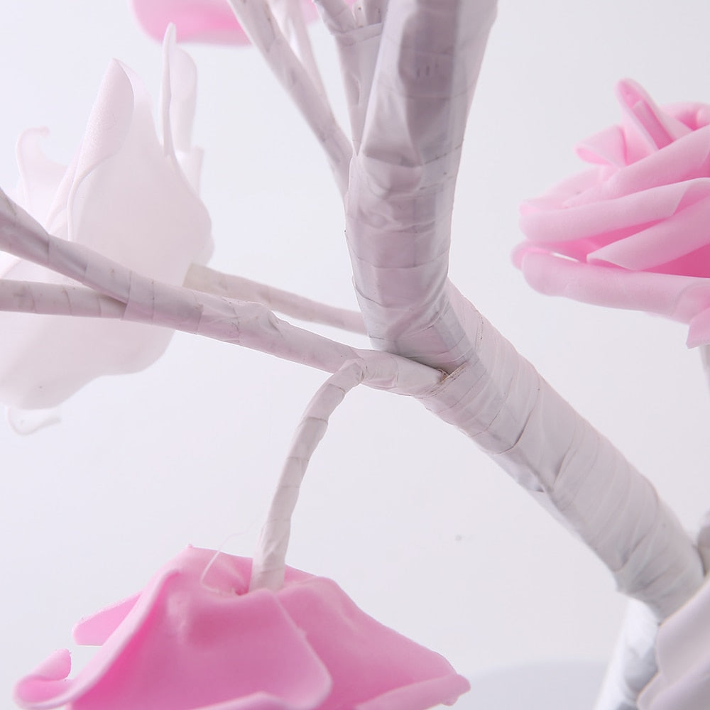 Rose Bush Lamp
