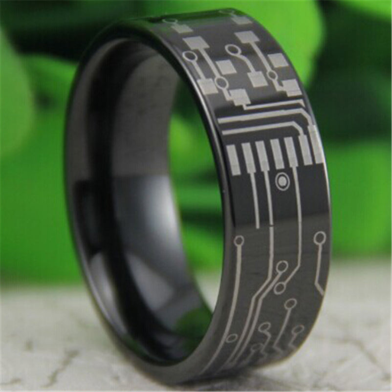 Tungsten Carbide Circuit Ring