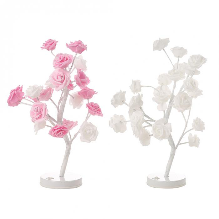 Rose Bush Lamp