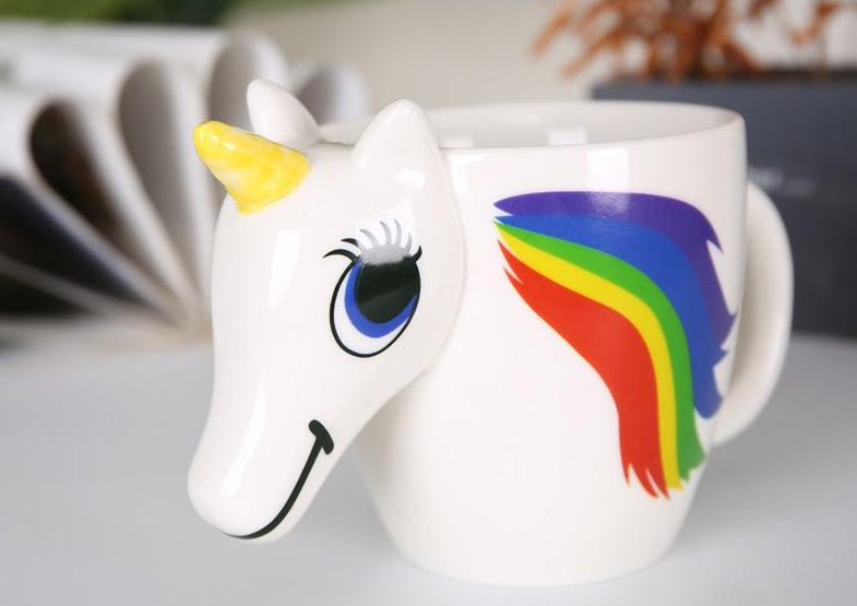 Rainbow Unicorn Color Changing Mug