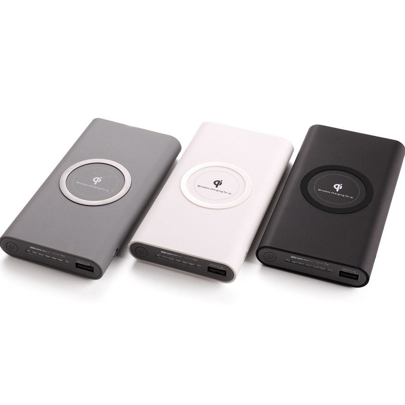 Portable USB Power Bank With Qi Wireless Charger