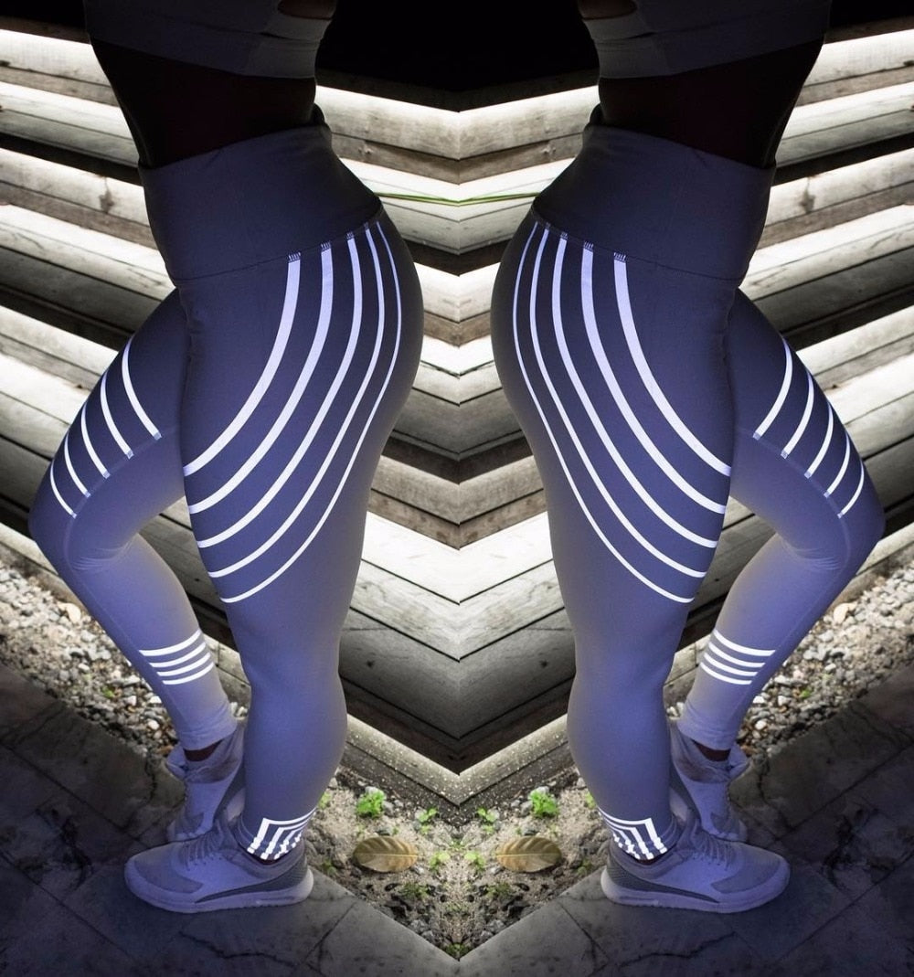 Irisdescent Reflective Leggings