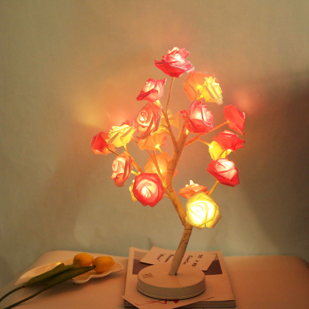 Rose Bush Lamp