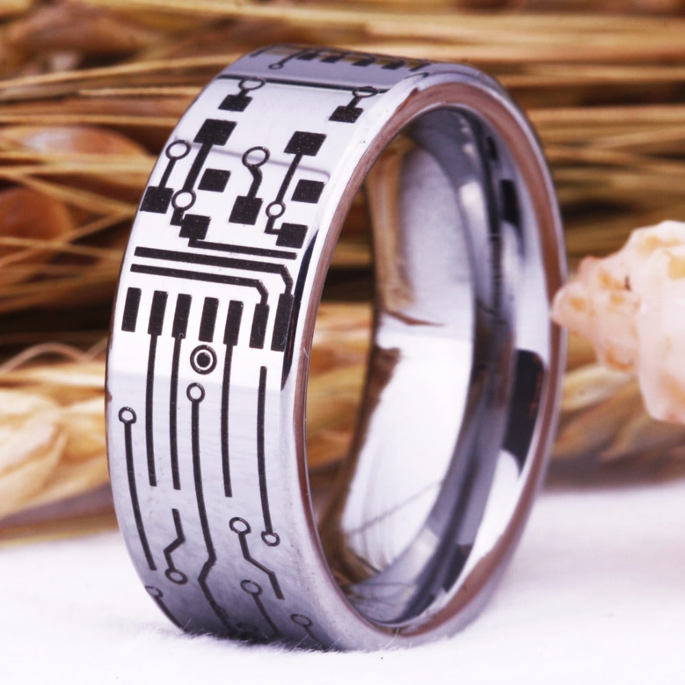 Tungsten Carbide Circuit Ring
