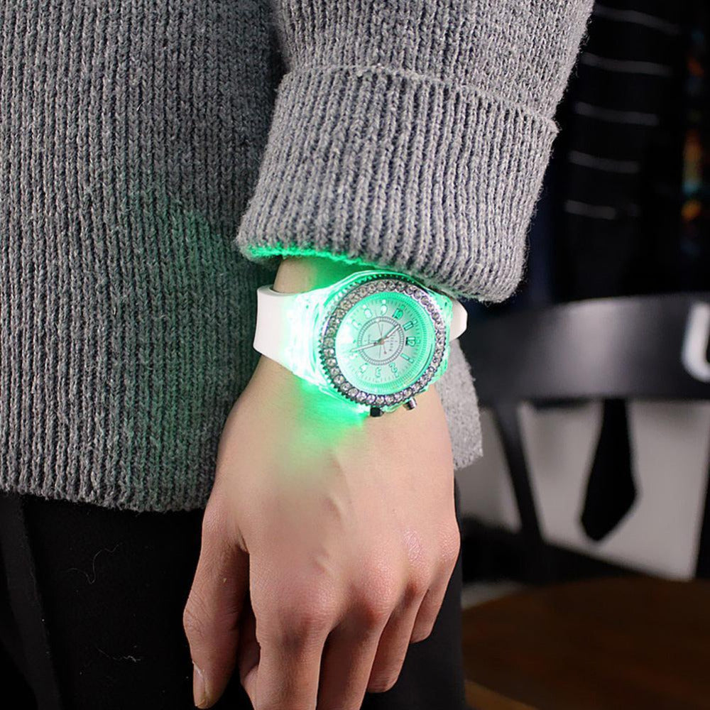 Glow In The Dark Quartz Watch