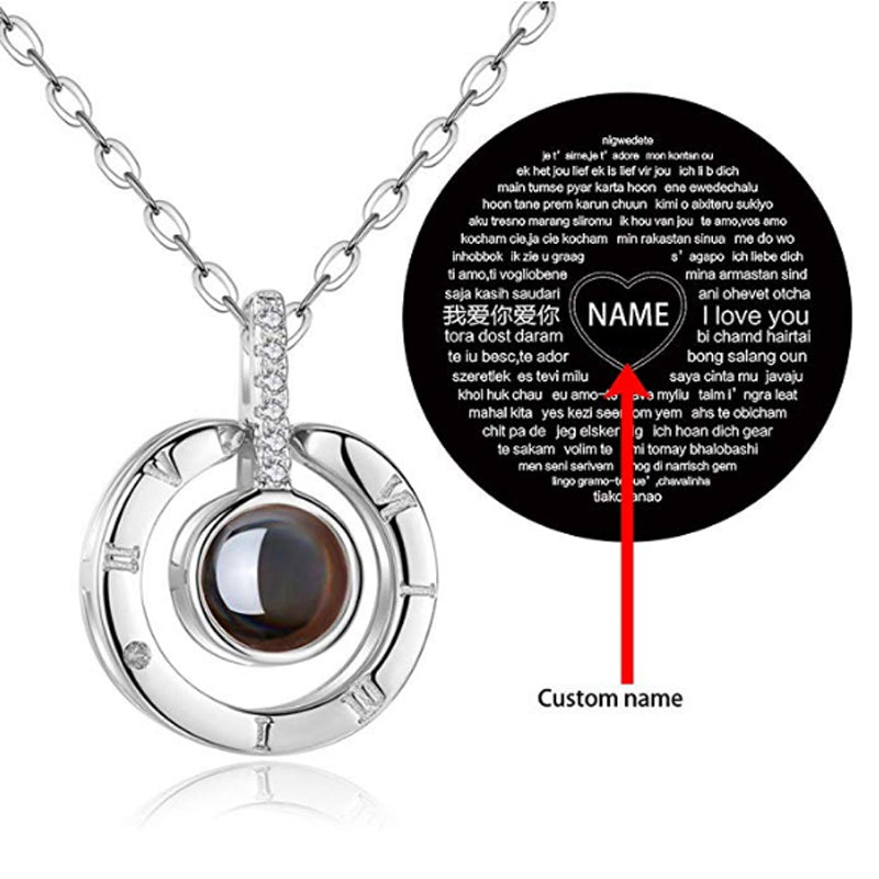 Personalized Projection Pendant