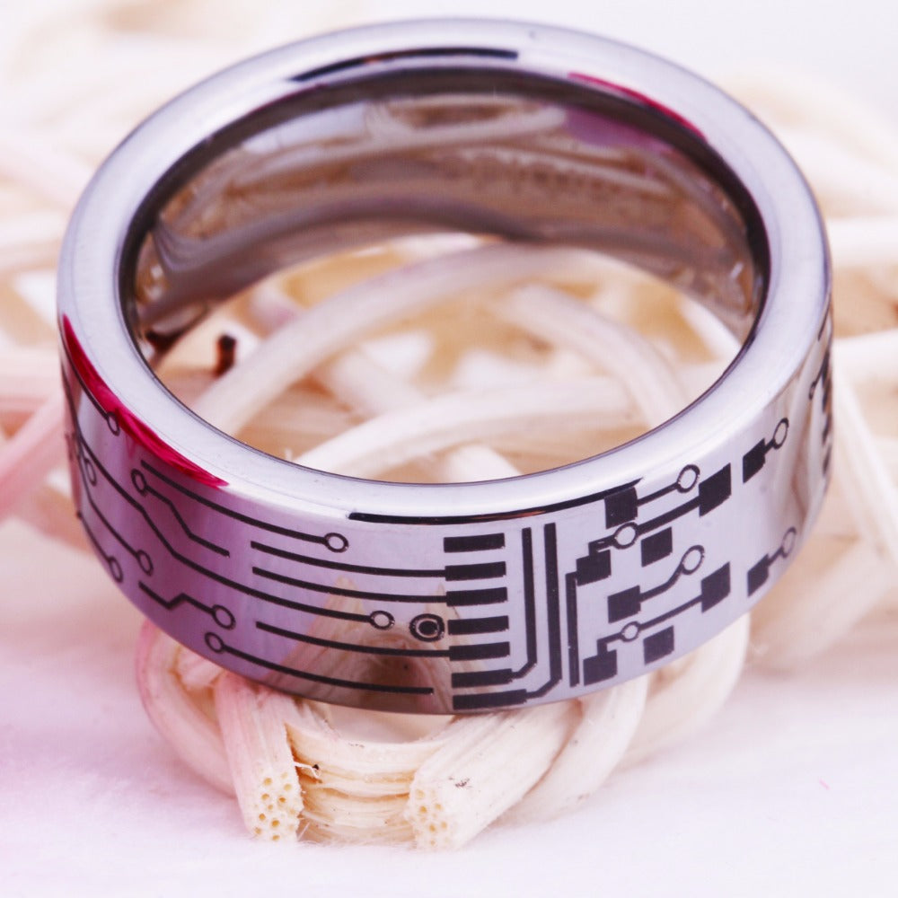 Tungsten Carbide Circuit Ring