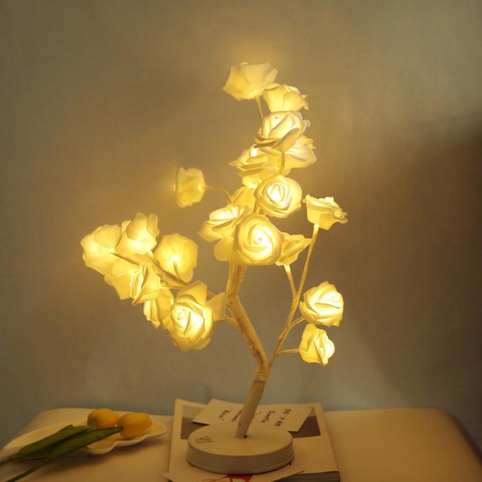 Rose Bush Lamp