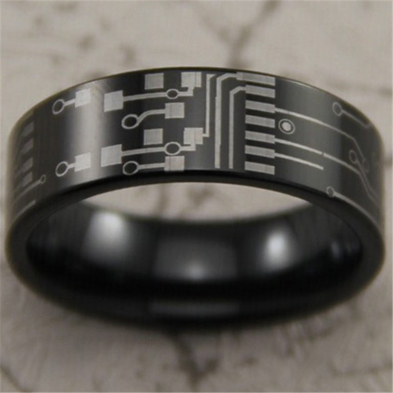 Tungsten Carbide Circuit Ring