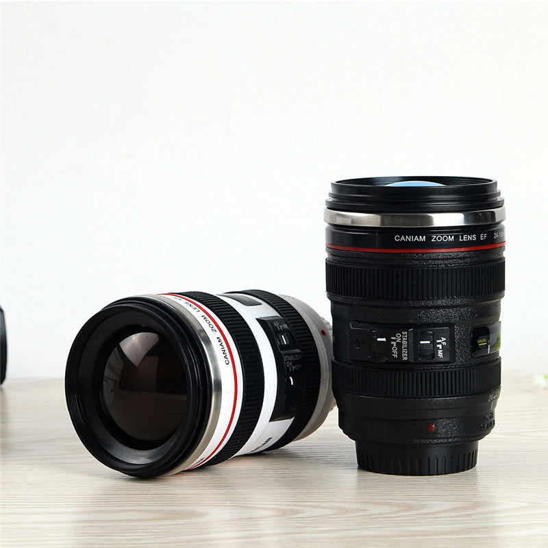 The Shutterbug's Camera Lens Travel Mug