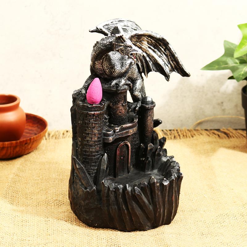 Dragon Castle Backflow Incense Burner
