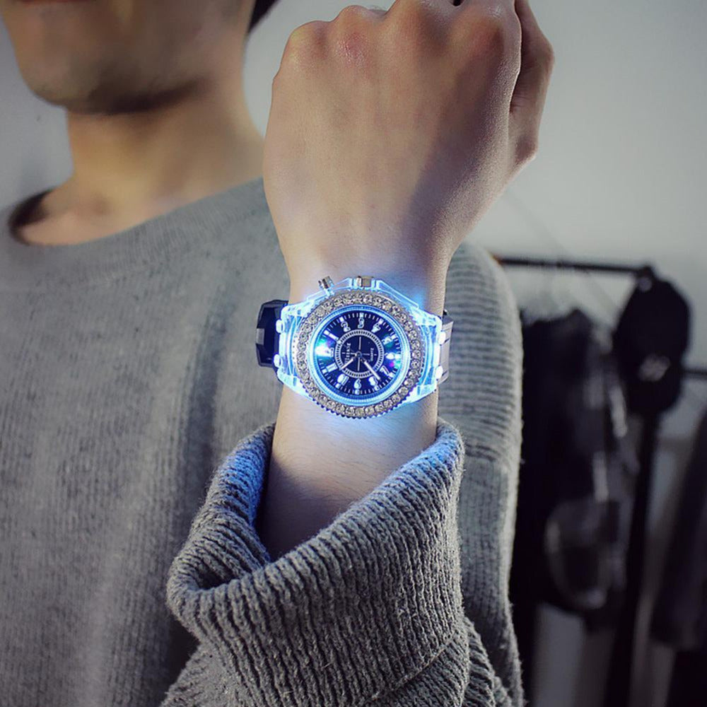 Glow In The Dark Quartz Watch