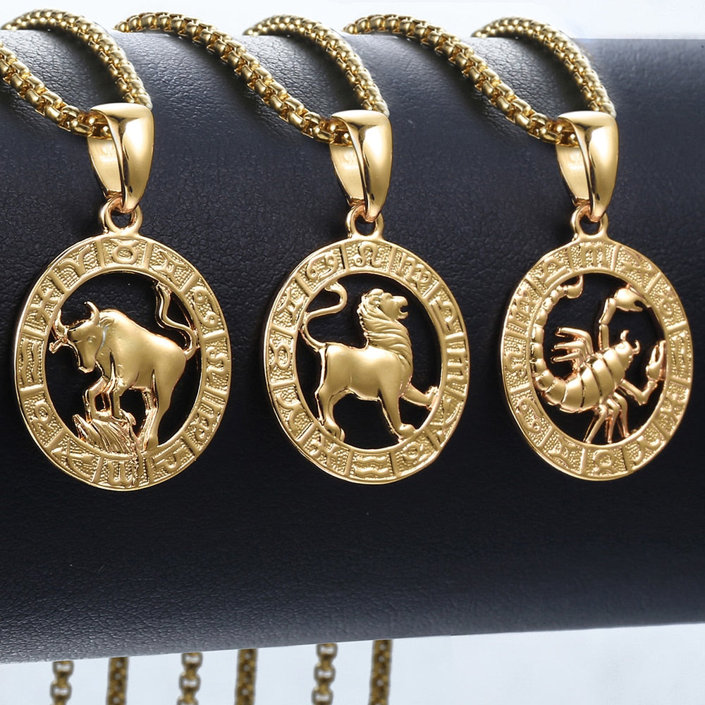 Gold-Filled Zodiac Necklaces